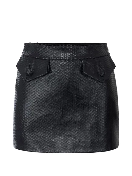 Женская мини-юбка Elisabetta Franchi, черная