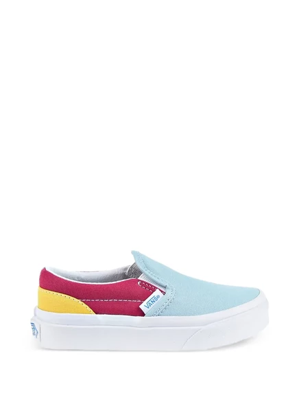 Классические кожаные кроссовки-слипоны Vans Kids