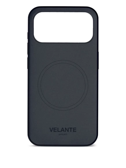 Чехол для iPhone 17 Pro Max VELANTE с логотипом MagSafe, черный