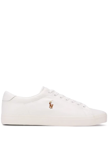 Кроссовки Polo Ralph Lauren с низким верхом и контрастным логотипом white