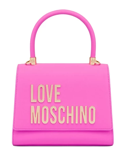 Женская сумка-тоут Love Moschino с ручкой, фуксия