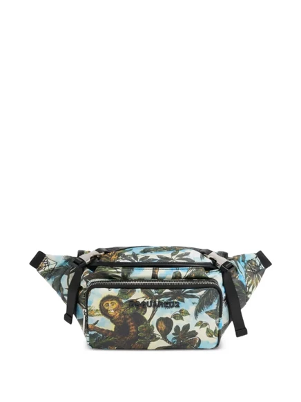 Мужская поясная сумка DSQUARED2 Monkey Business, синяя