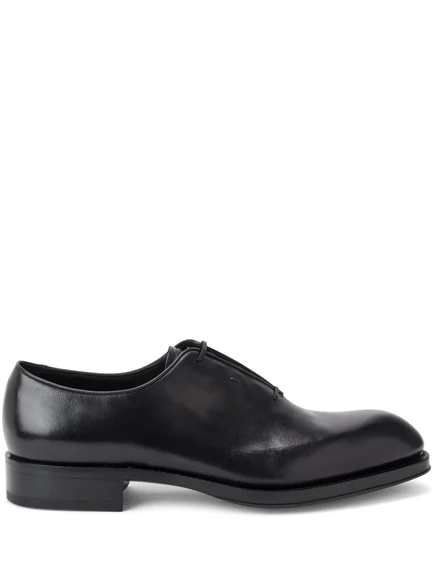 Оксфордские туфли из полированной кожи от Ferragamo black