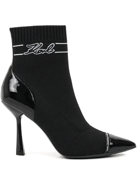 Ботинки Karl Lagerfeld 95 мм Pandara Signia black