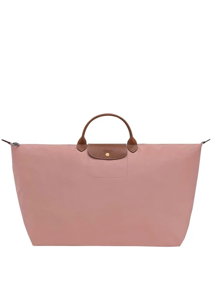 Женская сумка-тоут longchamp le pliage, розовая