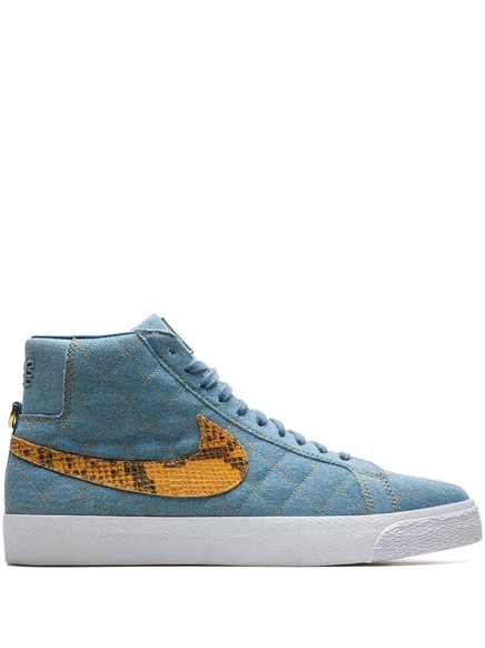 Унисекс кроссовки Nike x Supreme SB Blazer, синие
