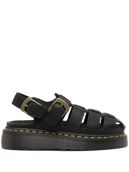 Сандалии Dr. Martens Wrennie в клетку черного цвета