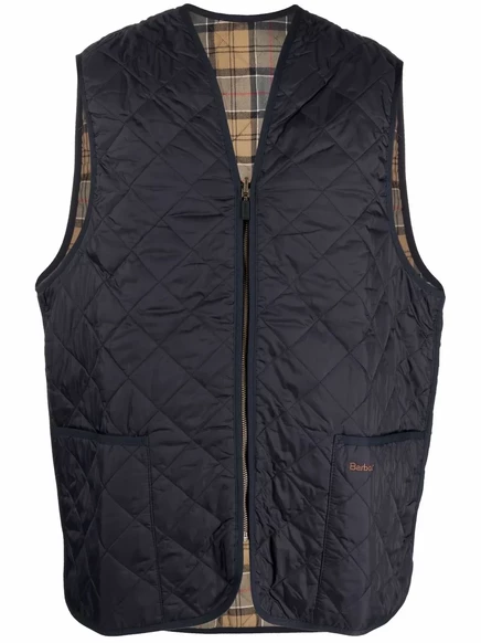 Подкладка из стеганого нейлона Barbour на молнии blue