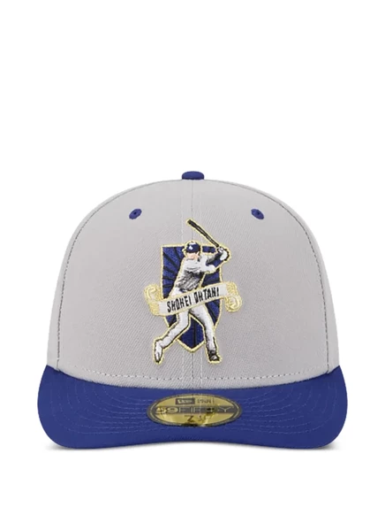 Унисекс кепка New Era 59FIFTY LA Dodgers, серая
