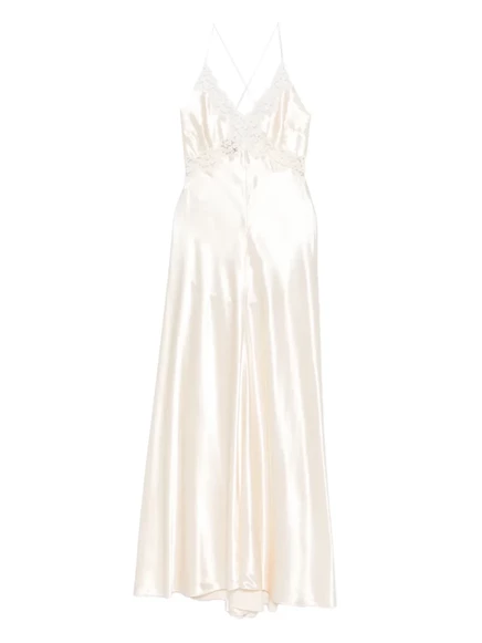 Кружевное платье на бретельках от Alberta Ferretti