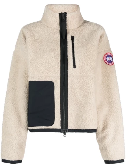 Флисовая куртка Canada Goose Simcoe на молнии neutrals