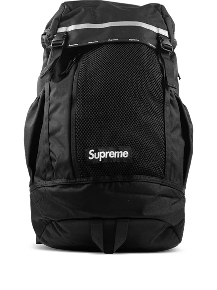 Мужской рюкзак Supreme FW24 с логотипом, черный
