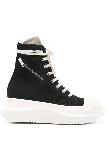 Мужские высокие кроссовки Rick Owens DRKSHDW Abstract, черные