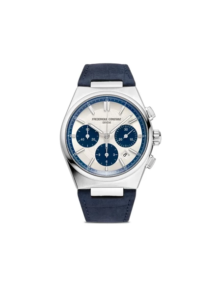 Мужские часы Frederique Constant Highlife 41 мм, серебристые