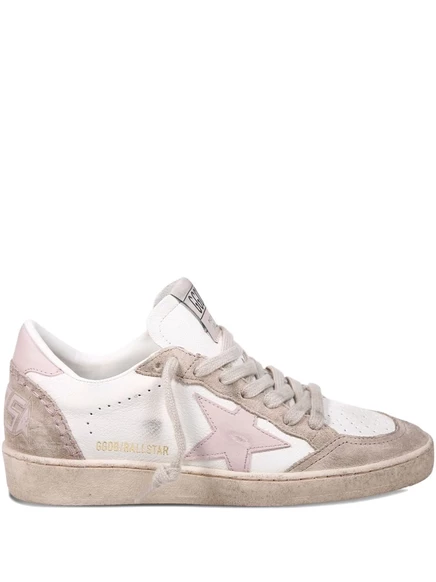 Кроссовки Golden Goose Ball Star из замши со вставками star neutrals