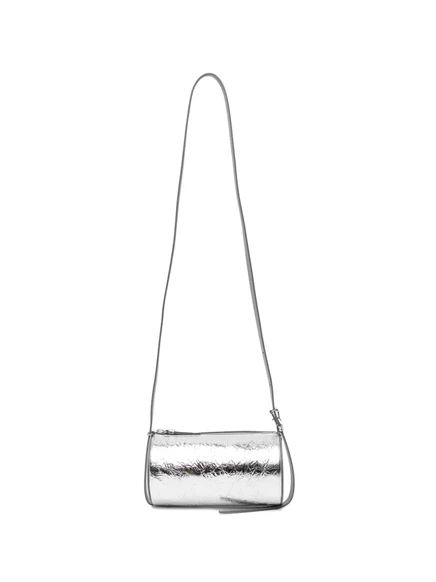 Женская сумка Proenza Schouler Silo через плечо, серебристая
