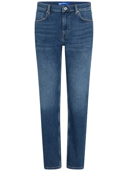 Мужские джинсы Karl Lagerfeld Jeans прямого кроя, синие