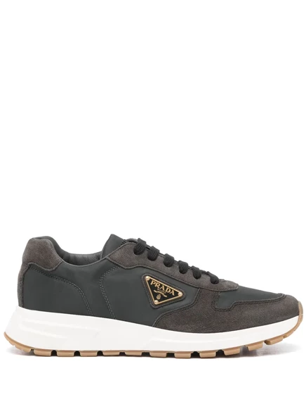 Мужские низкие кеды Prada Prax 01, зеленые