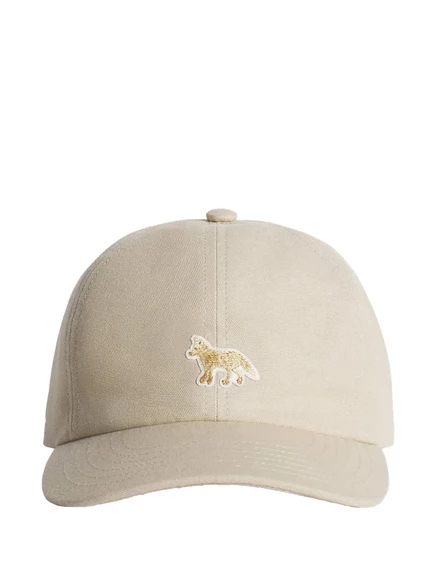 Детская кепка Maison Kitsuné Baby Fox, бежевый