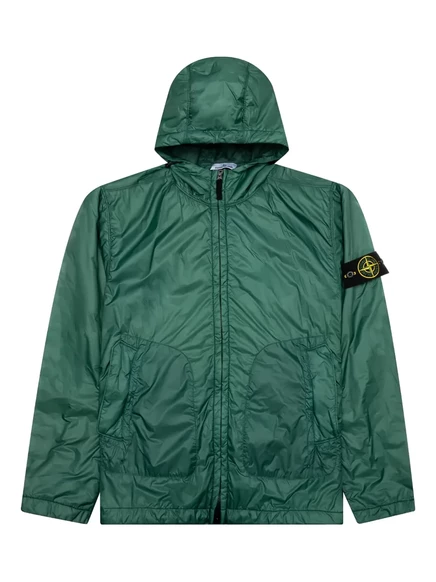 Упаковываемая куртка с капюшоном Stone Island green