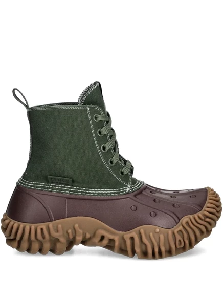 Crocs x Salehe Bembury - ботинки цвета кипариса  green