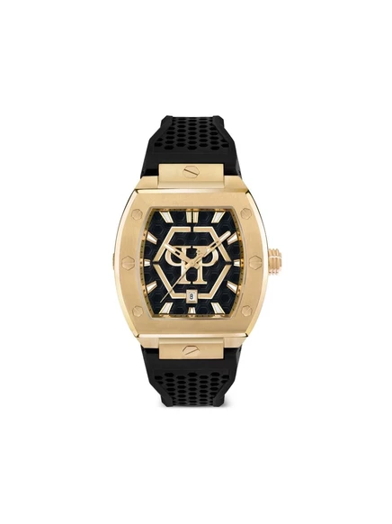 Мужские часы Philipp Plein Hexagon Phantom, 44 мм, черные