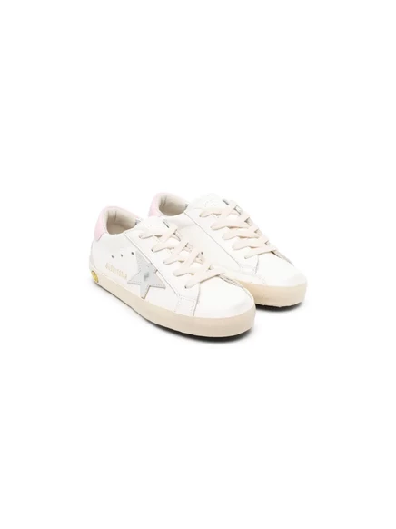 Детские кроссовки Golden Goose Kids Super-Star, белые