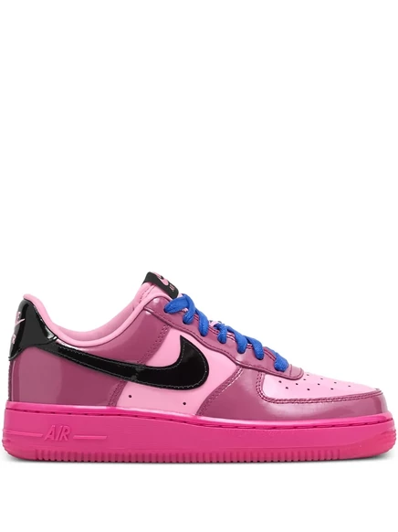 Мужские кроссовки Nike Air Force 1 лаковые, розовые