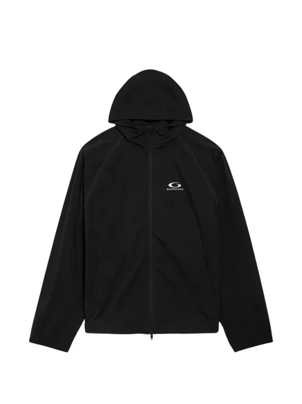 Мужская куртка Balenciaga с капюшоном, черная