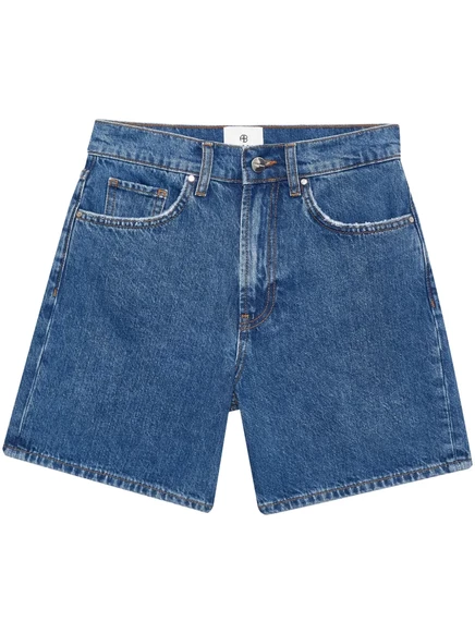 Джинсовые шорты ANINE BING Kat  blue