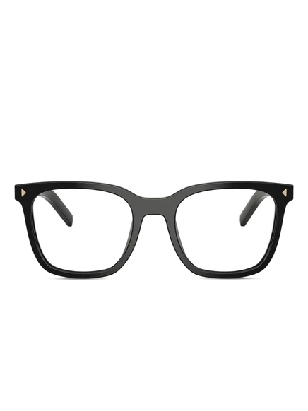 Очки с принтом логотипа Prada Eyewear  black