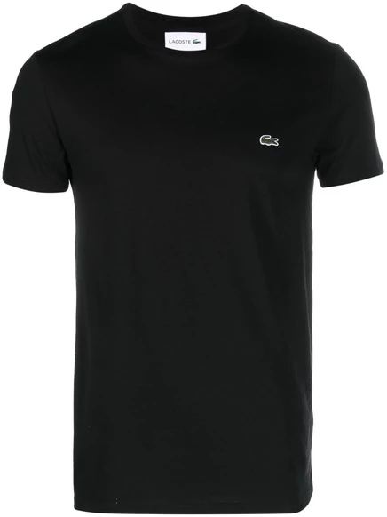 Lacoste Pima-хлопковая футболка  black