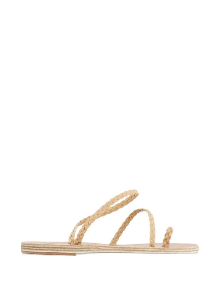Женские сандалии Ancient Greek Sandals Eleftheria плетеные, бежевые