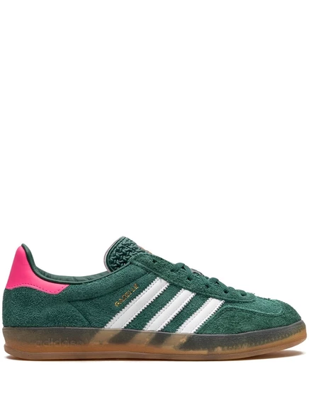 домашние замшевые кроссовки adidas Gazelle green