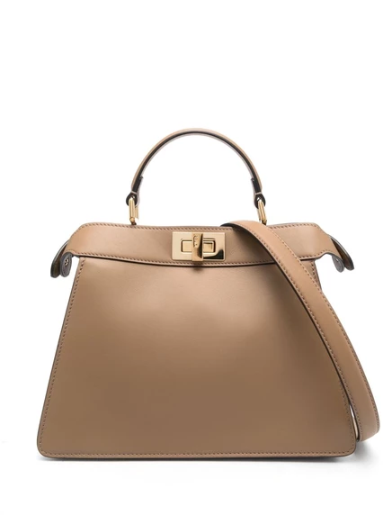 Сумка через плечо FENDI medium Peekaboo ISeeU brown