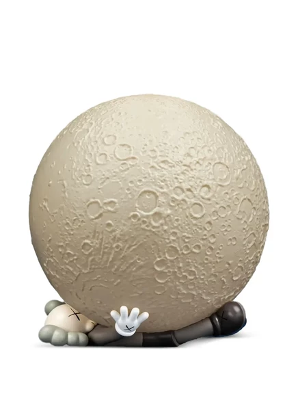 Фигурка KAWS Big Moon, бежевого цвета
