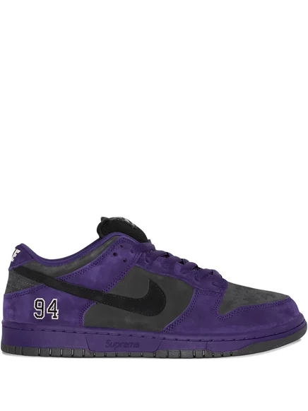 Кроссовки Nike SB Dunk Low «Supreme — Ink», фиолетовые
