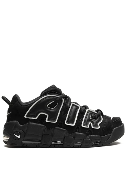 Унисекс кроссовки Nike Air More Uptempo, черно-белые