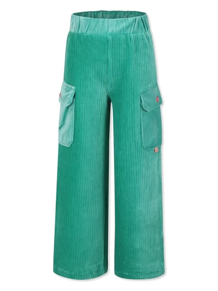 Брюки с прямыми штанинами от Billieblush green