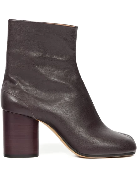 Ботильоны Maison Margiela Tabi длиной 80 мм brown