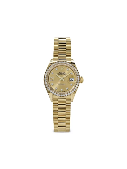 Часы Rolex 2022 с датой всего 28 мм gold