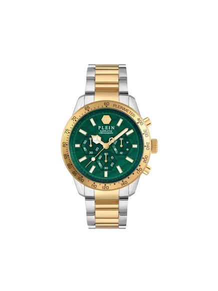 Мужские часы Philipp Plein Pleinmeter 44 мм, зеленые