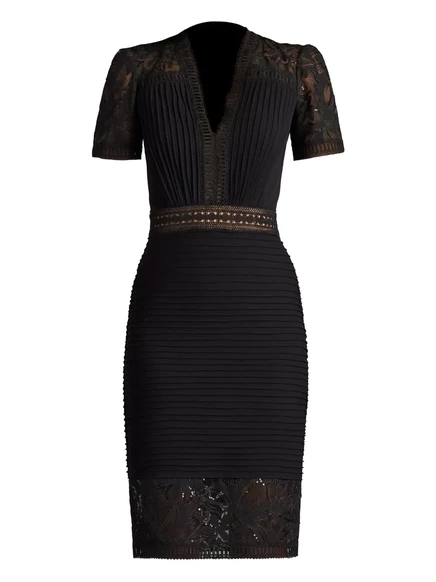 Женское платье Tadashi Shoji Brone, черное