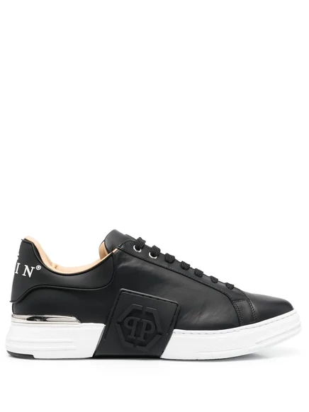 Кроссовки Philipp Plein Lo-top Hexagon black