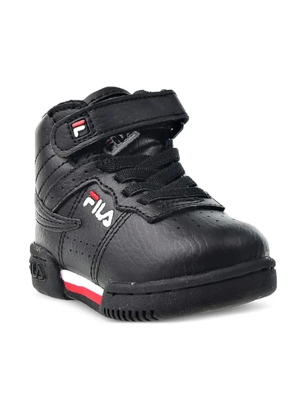 Кроссовки для мальчиков Fila Kids F-13 высокие, черные