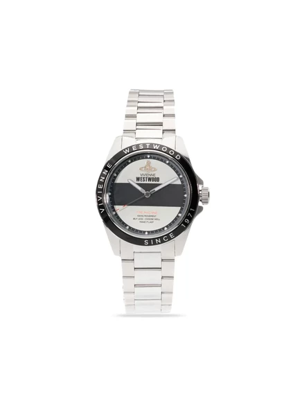 Мужские часы Vivienne Westwood Blackwall 38 мм, черно-белые
