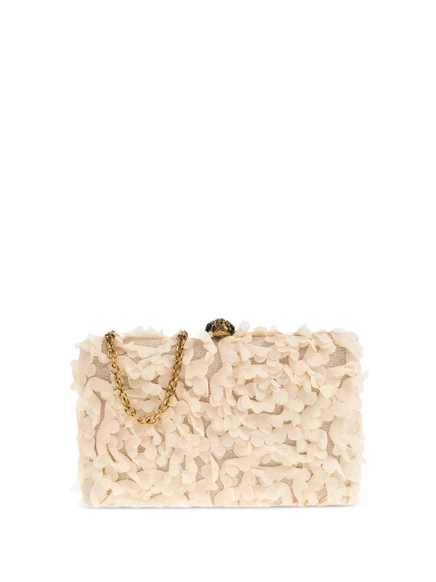 Женский клатч Kurt Geiger London Kensington с кристаллами, бежевый