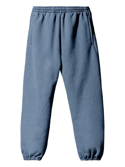 Мужские флисовые брюки Yeezy Gap Balenciaga, синие