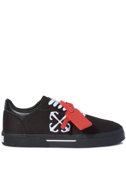 Мужские кеды Off-White New Low Vulcanized, черные