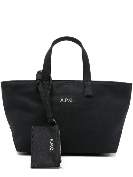 Сумка-тоут A.P.C. Le Drummer, маленькая, черная